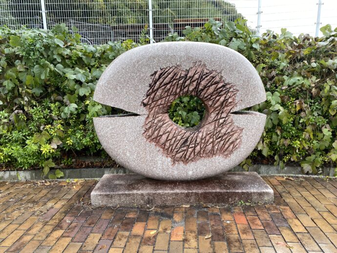 彫刻ロードの彫刻