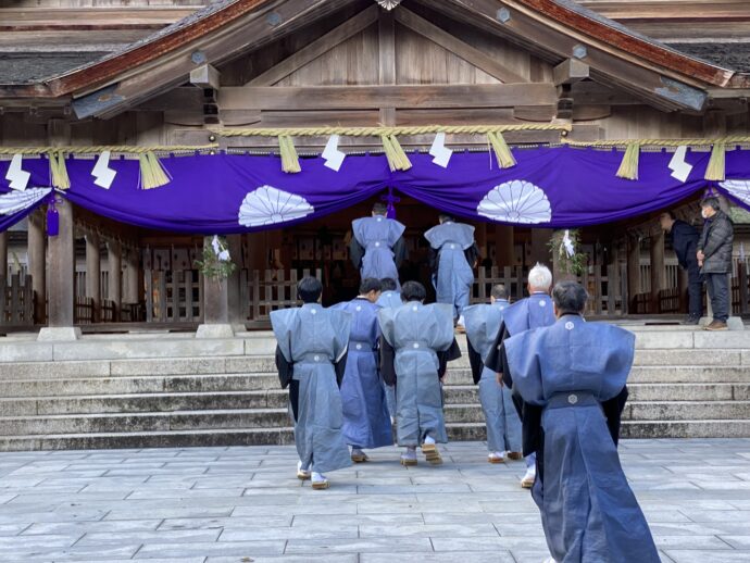 神事の拝観