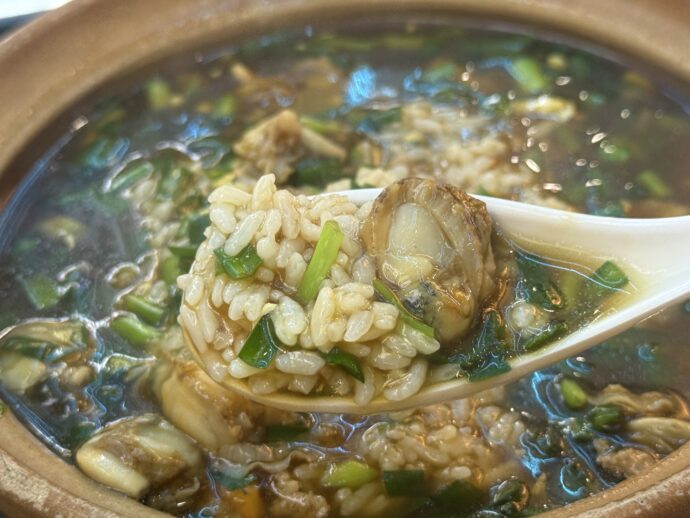 砂鍋扇貝撈飯