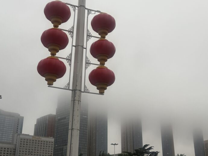 濃い霧