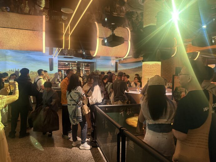 ビール試飲コーナー