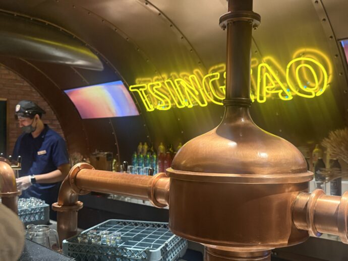 ビール提供場所