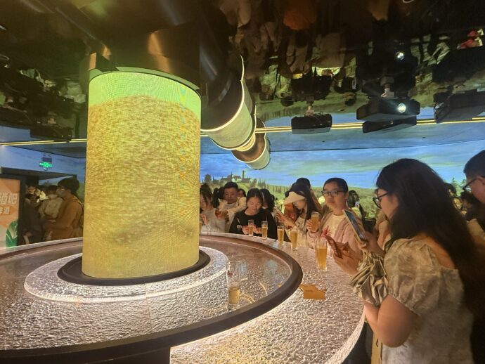 ビール試飲コーナー