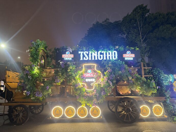 チンタオのモニュメント