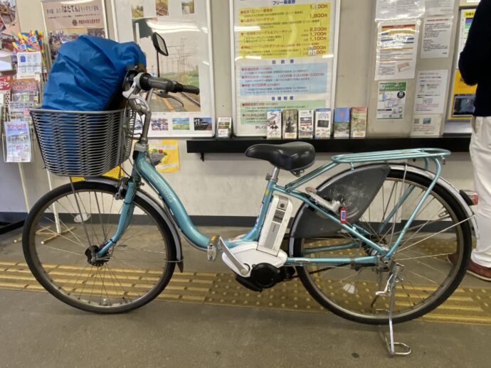自転車をレンタル