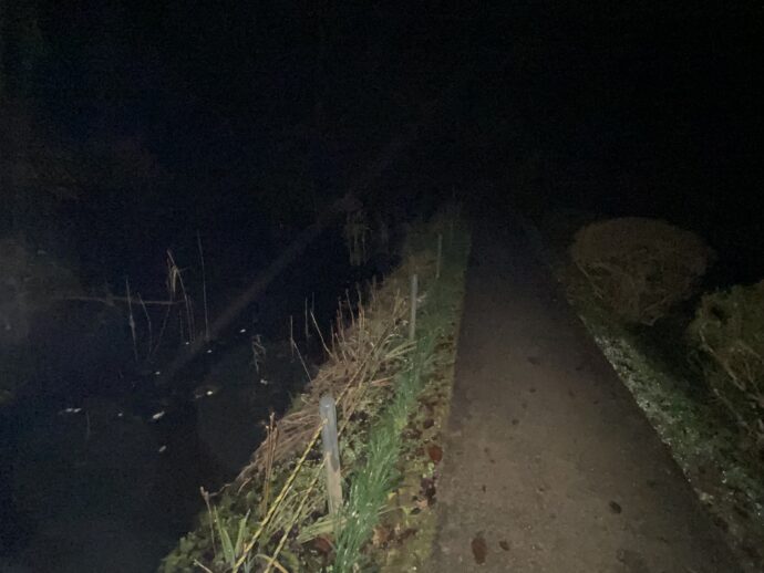 暗い道