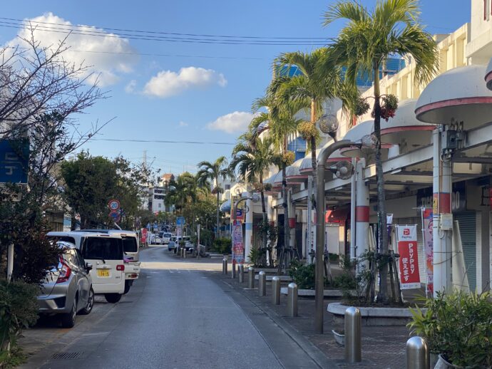 コザ地区の通り