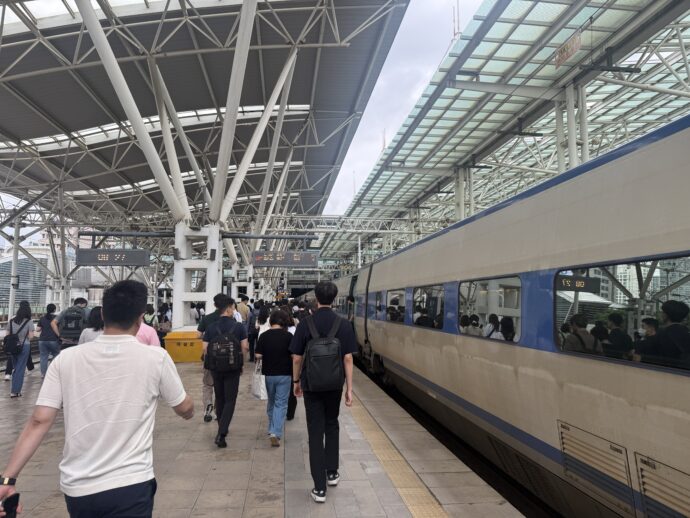 ソウル駅ホーム