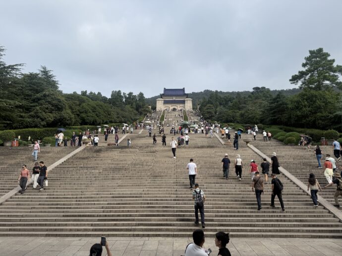 中山陵の石段