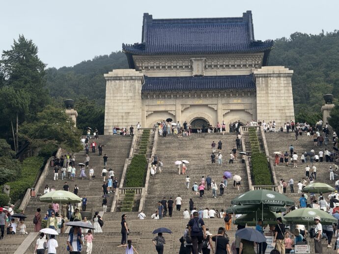 中山陵の石段