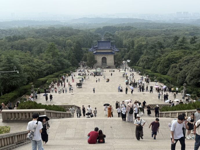 中山陵の石段