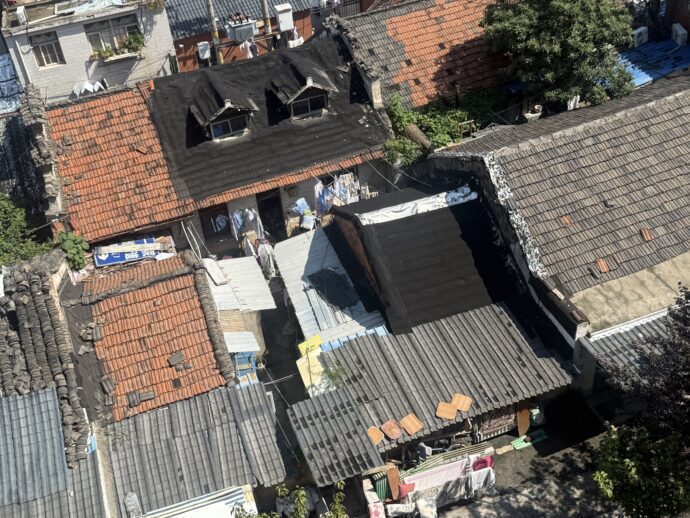 中華門からみた家屋