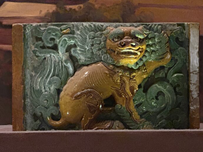 報恩寺の装飾タイル
