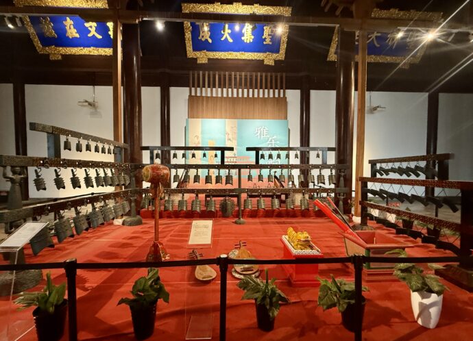 楽器の展示