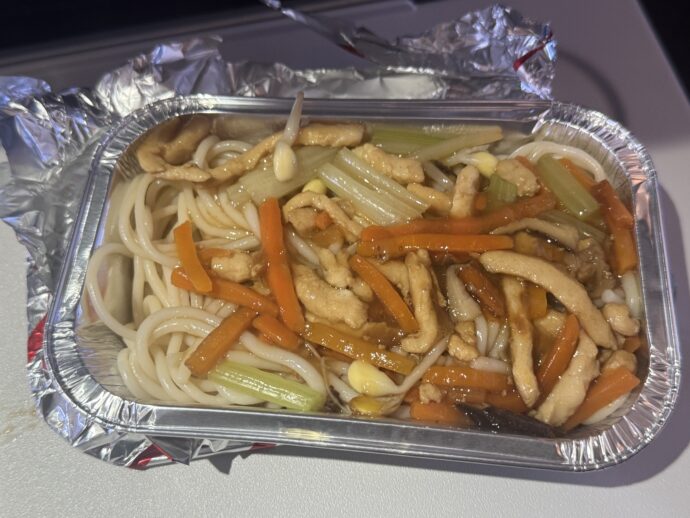 吉祥航空の機内食