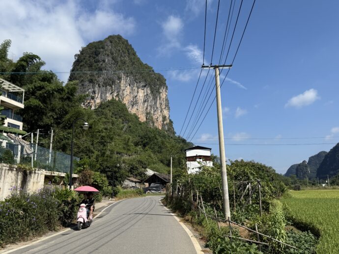 陽朔の道路