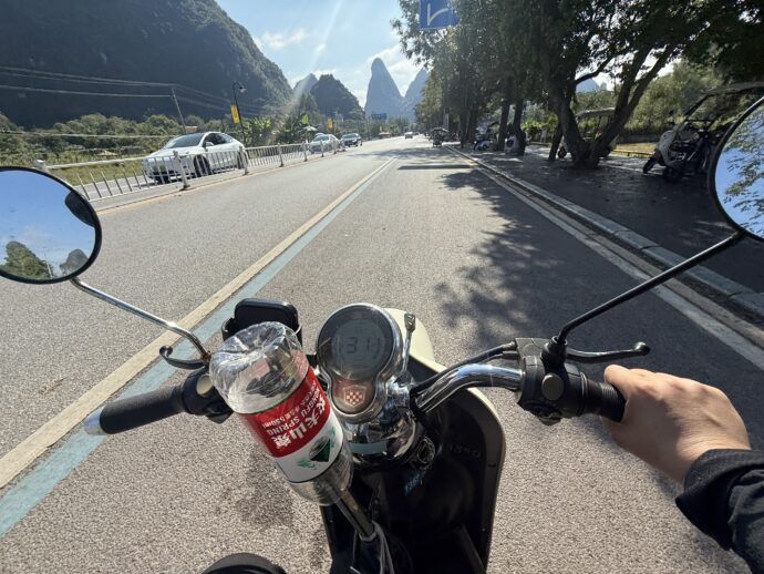 陽朔の道路