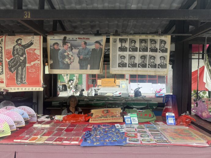 陽朔西街の露店