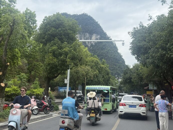 陽朔の道路