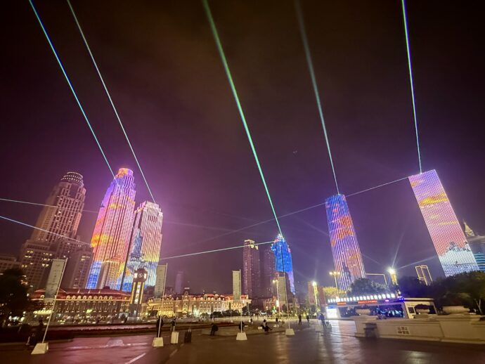 天津のライトアップ