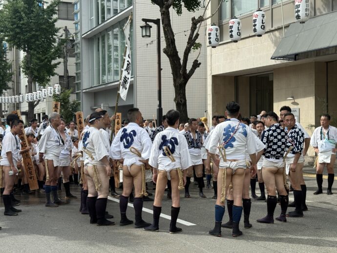 博多祇園山笠「追山ならし」