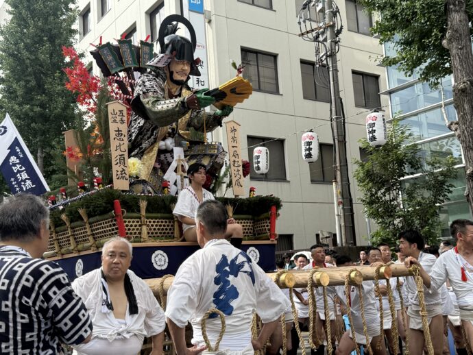 博多祇園山笠「追山ならし」