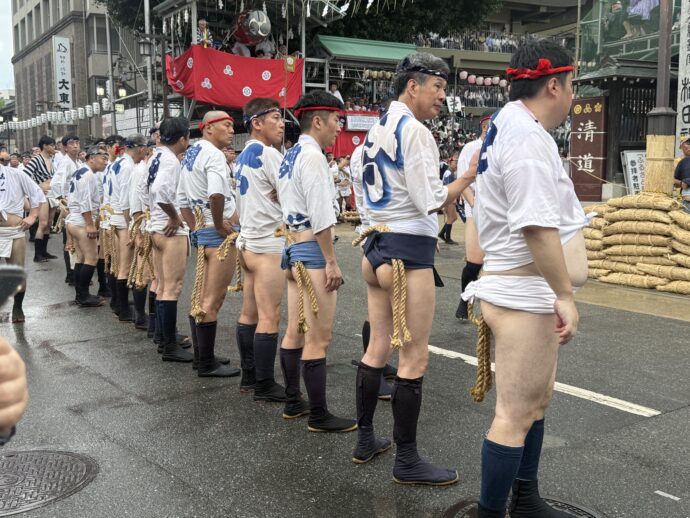 博多祇園山笠「追山ならし」