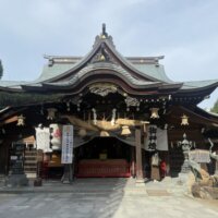 櫛田神社拝殿