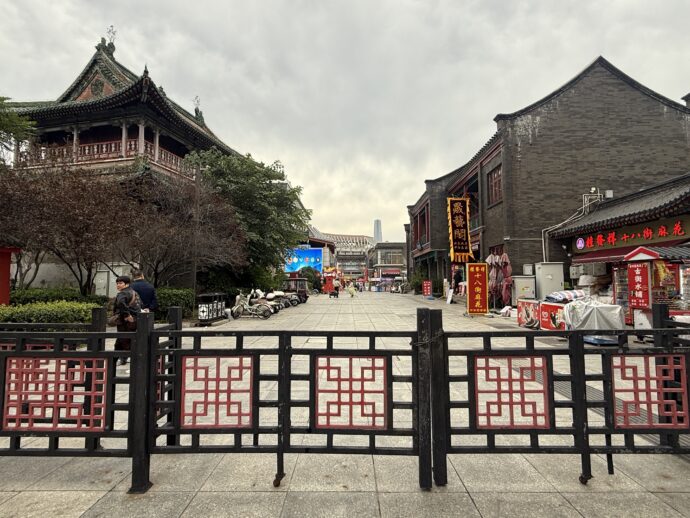 古文化街の北側