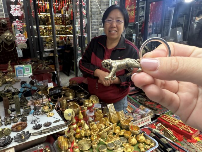 青銅キーホルダー