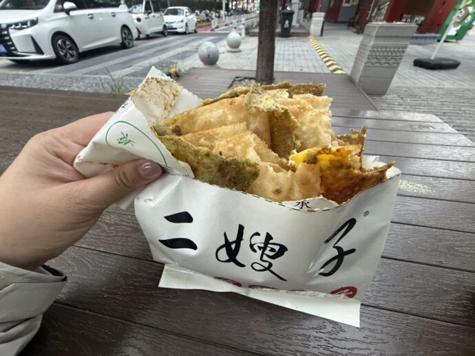 双鶏蛋果煎餅