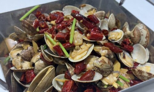 辣炒红岛花蛤