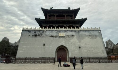 天津旧城の鼓楼