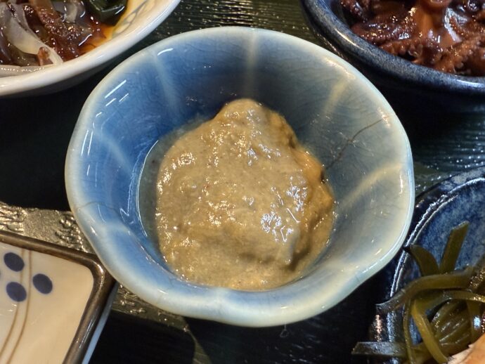 ワケノシンノスの味噌煮