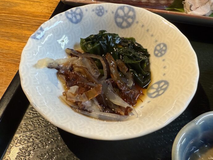 生クラゲの酢の物