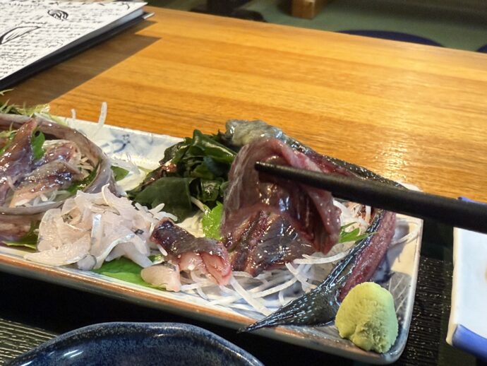 ワラスボの刺身