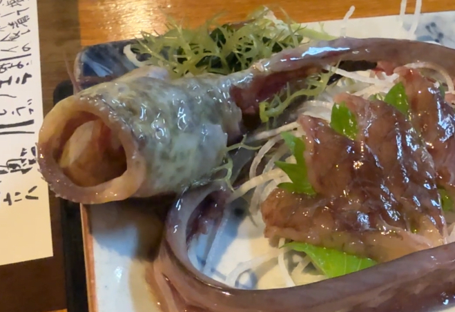 口を開けるワラスボ