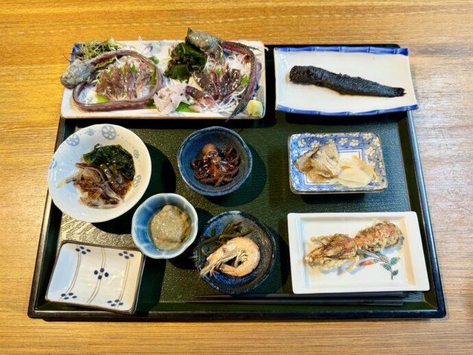 有明海「得御膳セット」（