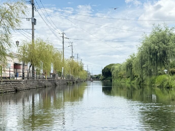 ゆったりとした流れ
