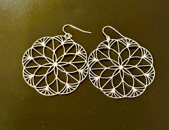 ステンレスピアス（シルバー)　香(KOU)