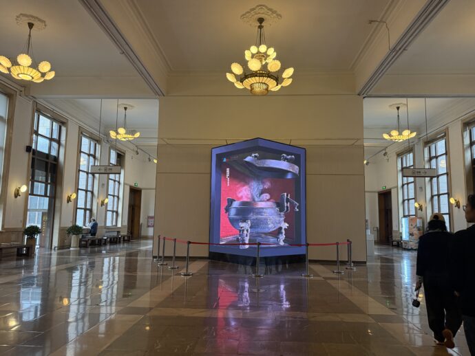 河北博物院のうち廊下