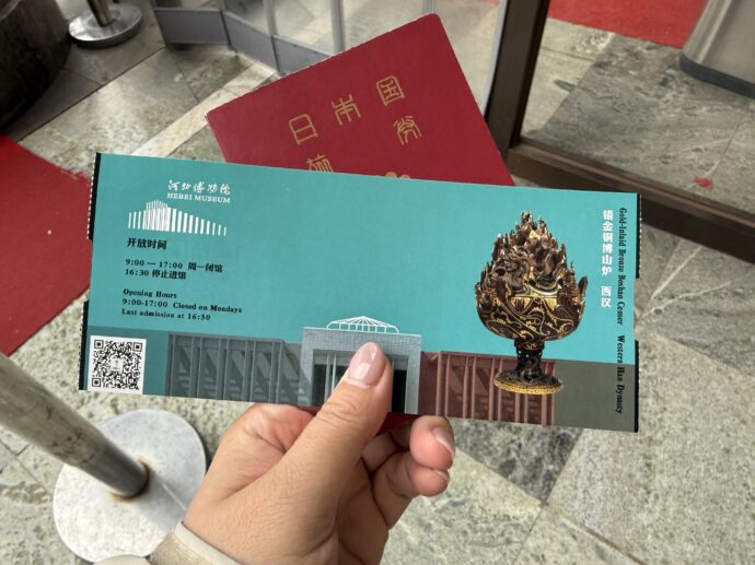 チケットとパスポート