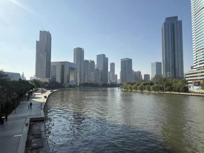 大沽橋からの眺め