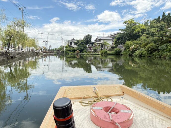 松月乗船場から出発