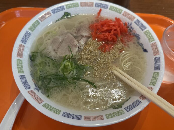 博多ラーメンはかたや 川端店のラーメン