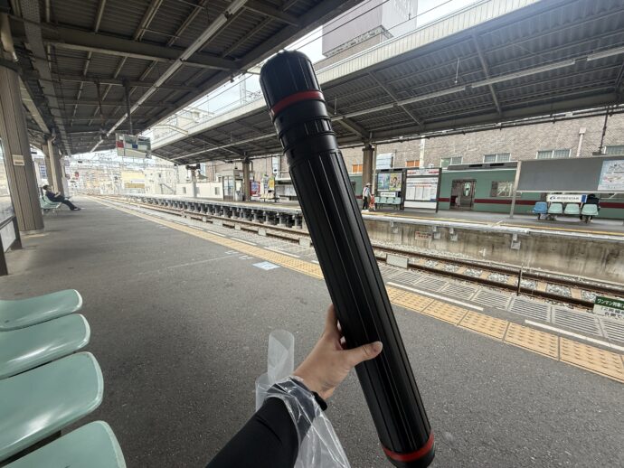 ポスターいれる筒