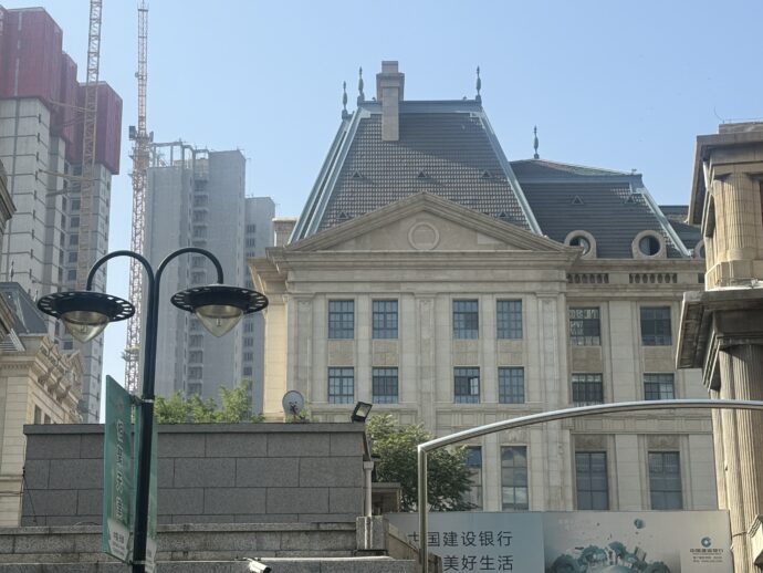 解放北路の建物