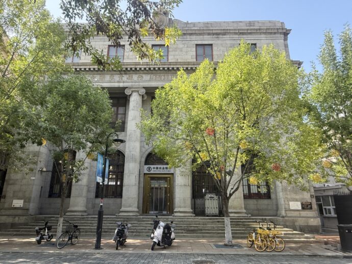 解放北路の建物