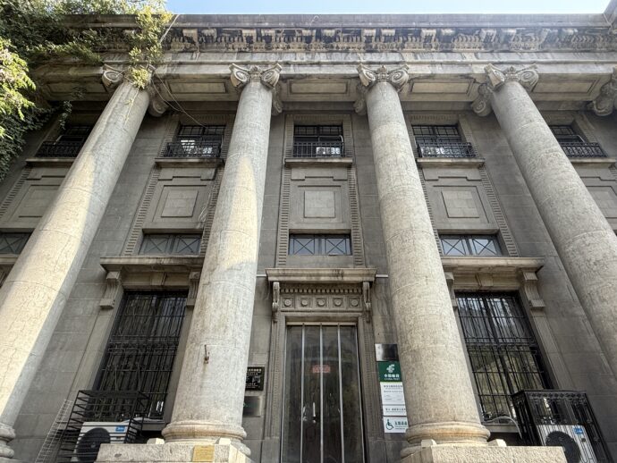 解放北路の建物