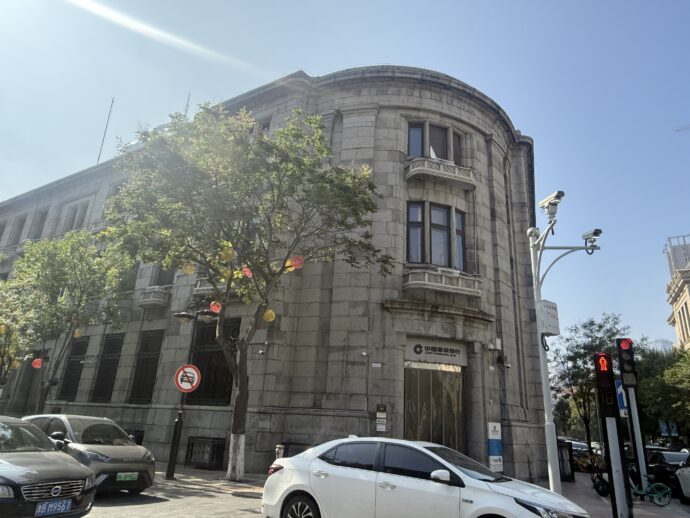 解放北路の建物